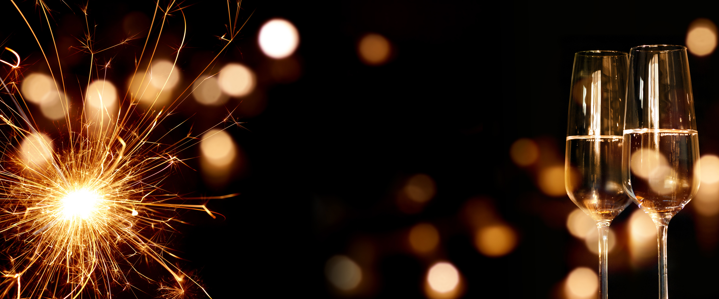 Sparkling New Year background